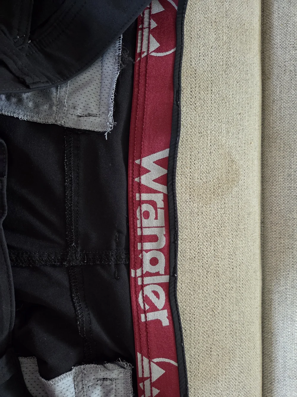 Wrangler Black Hybrid Utility Shorts